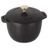 Cheapest ✨ Staub 1.5 Qt. Petite French Oven | Matte Black ???? -Le Creuset Shop 1.5qt petite french oven