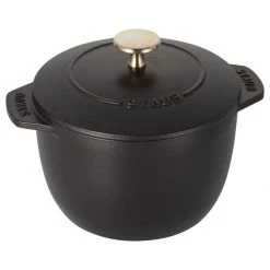 Cheapest ✨ Staub 1.5 Qt. Petite French Oven | Matte Black ????