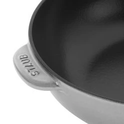 Brand new ???? Staub 2.9 Qt Cast Iron Daily Pan | Graphite Grey ???? -Le Creuset Shop 1010645 2