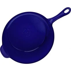 Cheap ⌛ Staub 2.9 Qt Cast Iron Daily Pan | Dark Blue ???? -Le Creuset Shop 1010647 4