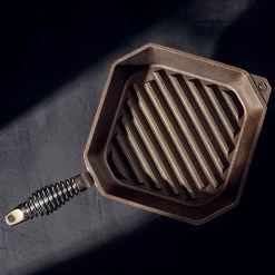 Best reviews of ???? FINEX 10" Cast Iron Grill Pan - "Grillet" ❤️ -Le Creuset Shop 10 cast iron grill pan 3