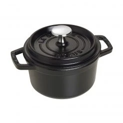 Best Pirce ???? Staub 0.75 Qt. Round Cocotte/Dutch Oven | Matte Black ????