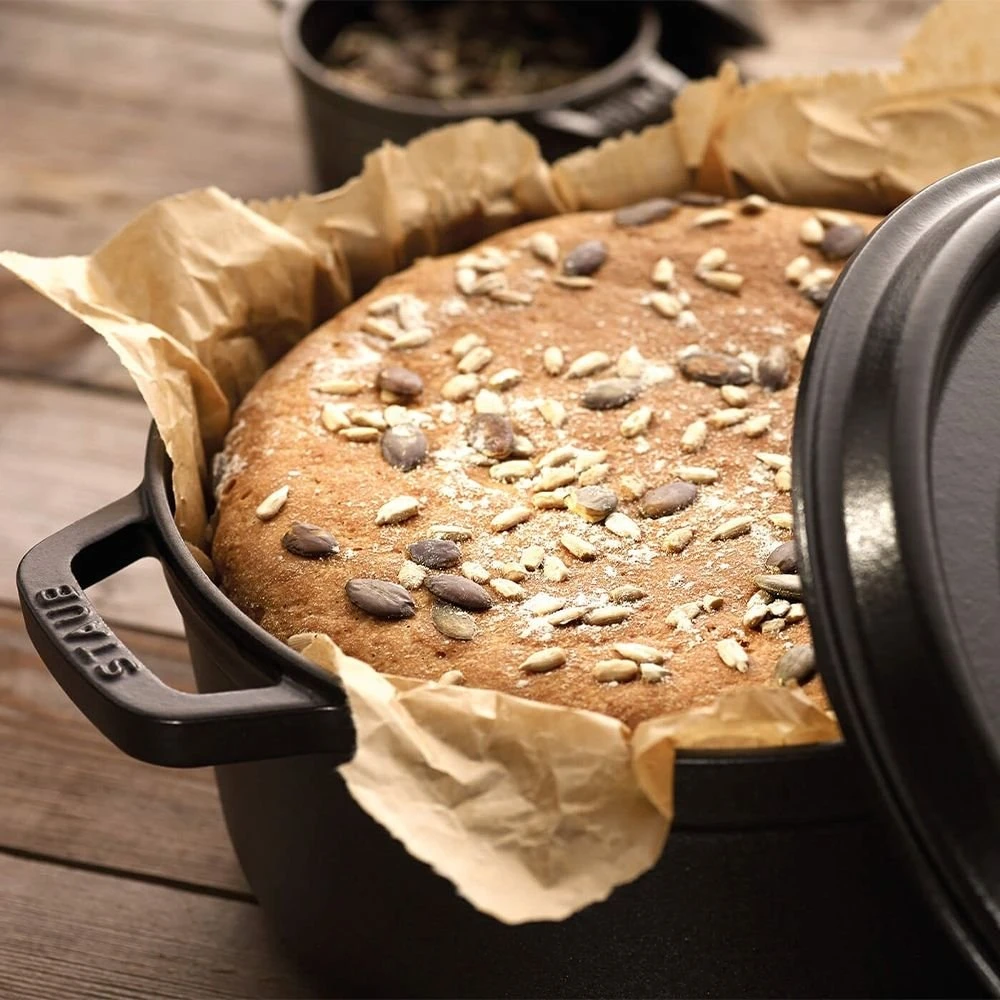 Cheap ???? Staub 1.25 Qt. Round Cocotte/Dutch Oven | Matte Black ???? 16 Cheap ???? Staub 1.25 Qt. Round Cocotte/Dutch Oven | Matte Black ???? - Image 2