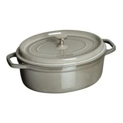 Best reviews of ✨ Staub 1 Qt. Oval Cocotte/Dutch Oven | Graphite Grey ????