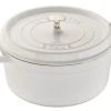Cheap ✔️ Staub 5.5 Qt. Round Cocotte/Dutch Oven | White ???? 2 Cheap ✔️ Staub 5.5 Qt. Round Cocotte/Dutch Oven | White ???? -Le Creuset Shop 1102602 staub 5.5qt round cocotte white