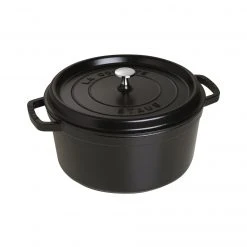 Wholesale ✔️ Staub 7 Qt. Round Cocotte/Dutch Oven | Matte Black ????