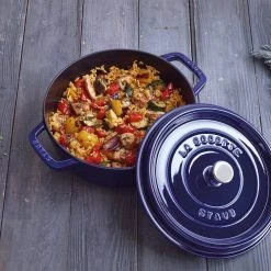 Buy ???? Staub 7 Qt. Round Cocotte/Dutch Oven | Dark Blue ???? 19 Buy ???? Staub 7 Qt. Round Cocotte/Dutch Oven | Dark Blue ???? -Le Creuset Shop 1102891 2