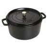 Discount ❤️ Staub 9 Qt. Round Cocotte/Dutch Oven | Matte Black ????