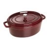 Outlet ???? Staub 7 Qt. Oval Cocotte/Dutch Oven | Grenadine ???? 1 Outlet ???? Staub 7 Qt. Oval Cocotte/Dutch Oven | Grenadine ???? -Le Creuset Shop 1103387 1