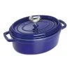 Best Pirce ???? Staub 5.75 Qt. Oval Coq Au Vin Cocotte/Dutch Oven | Dark Blue ???? -Le Creuset Shop 1123191 1