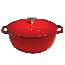 Cheapest ???? Staub 3.75 Qt. Essential French Oven | Cherry Red ✨