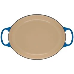 Brand new ???? Le Creuset 9.5 Qt. Oval Signature Dutch Oven With Stainless Steel Knob | Marseille Blue ???? -Le Creuset Shop 13427scr 1550a0411efa123