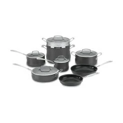 Coupon ???? Cuisinart Contour Hard Anodized Cookware Set | 13-Piece ⌛