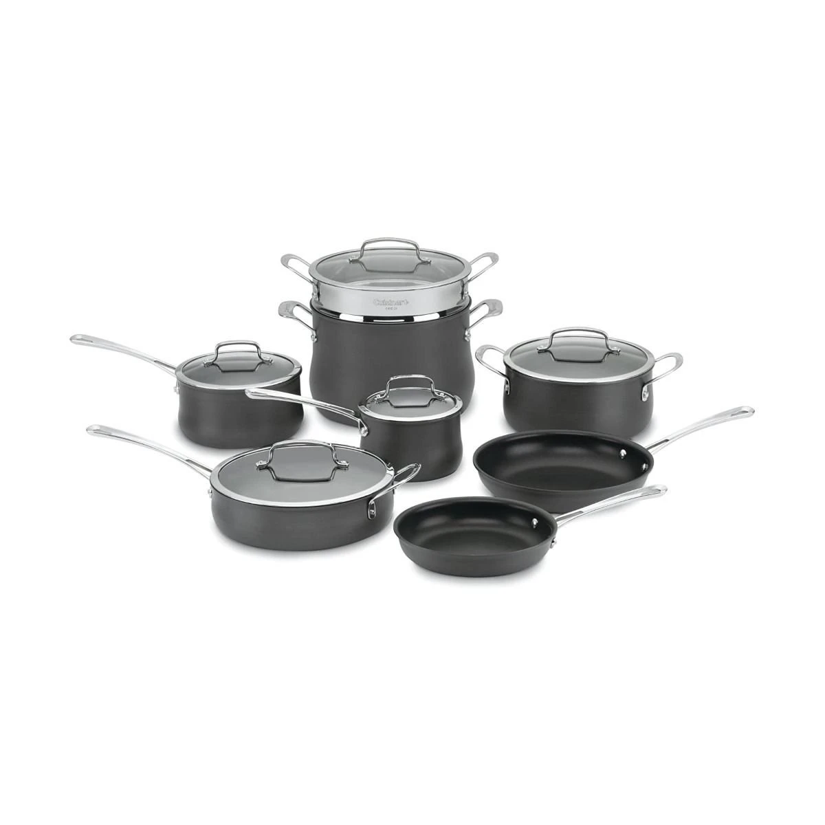 Coupon ???? Cuisinart Contour Hard Anodized Cookware Set | 13-Piece ⌛ 3 Coupon ???? Cuisinart Contour Hard Anodized Cookware Set | 13-Piece ⌛