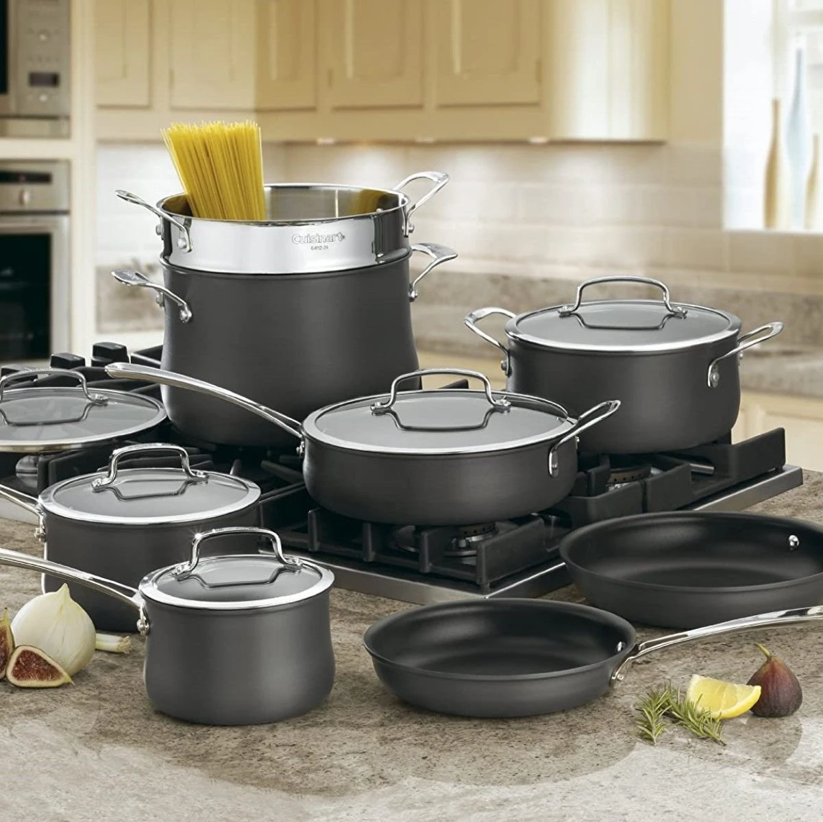 Coupon ???? Cuisinart Contour Hard Anodized Cookware Set | 13-Piece ⌛ 4 Coupon ???? Cuisinart Contour Hard Anodized Cookware Set | 13-Piece ⌛ - Image 2