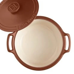 Cheap ✔️ Emile Henry 7.5-Quart Sublime Stewpot | Sienna ???? 10 Cheap ✔️ Emile Henry 7.5-Quart Sublime Stewpot | Sienna ???? -Le Creuset Shop 144770 sublime dutch oven top open
