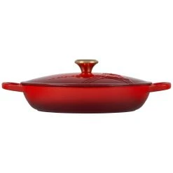 Cheapest ???? Le Creuset 3.5Qt Signature Braiser Eiffel Tower Collection | Cerise ???? -Le Creuset Shop 16913scr bad30eed1e8ab34