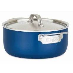 Cheap ???? Viking Multi Ply Stainless 11-Piece Cookware Set | Blue ???? -Le Creuset Shop 40041 9991 blsc 5 qt dutch oven blue metal