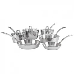 Promo ???? Viking Contemporary 3 Ply Mirror 10 Piece Cookware Set ????