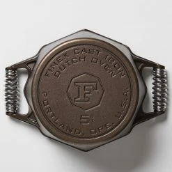 Hot Sale ???? FINEX 5-Qt Cast Iron Dutch Oven ???? -Le Creuset Shop 5 qt cast iron dutch oven hero light 1