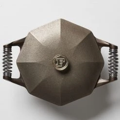 Hot Sale ???? FINEX 5-Qt Cast Iron Dutch Oven ???? -Le Creuset Shop 5 qt cast iron dutch oven hero light 2