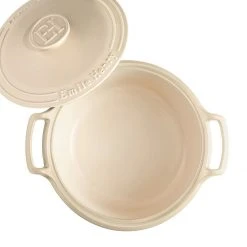 Outlet ???? Emile Henry 6-Quart Sublime Stewpot | Creme ✨ 10 Outlet ???? Emile Henry 6-Quart Sublime Stewpot | Creme ✨ -Le Creuset Shop 554760 sublime dutch oven top open