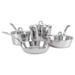 Buy ???? Viking Contemporary 3 Ply Mirror 7-Piece Cookware Set ❤️