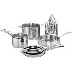 Best deal ⭐ Cuisinart 11-Piece Smartnest Stainless Steel Cookware Set ????