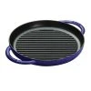Promo ???? Staub 10" Round Double Handle Pure Grill | Dark Blue ???? -Le Creuset Shop 61scozcausl. ac sl1000