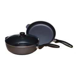 Cheap ⭐ Swiss Diamond | HD 3-Piece Set - Fry Pan & Sauté Pan ????