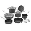 Deals ???? Cuisinart Conical Induction Nonstick Hard Anodized Cookware Set |11-Piece ???? -Le Creuset Shop 62i 11