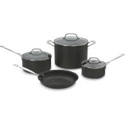 Deals ???? Cuisinart Chef's Classic Hard Anodized Nonstick Cookware Set | 7-Piece ⭐