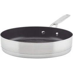 Top 10 ???? KitchenAid Non-Electrics KitchenAid 10.25" Stainless Steel 3-Ply Round Grill Pan | Nonstick ???? -Le Creuset Shop 71 v8twzwxl. ac sl1500