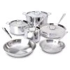 New ???? All-Clad Stainless Steel Cookware Set & Casserole Pan | 10-Piece ⭐ -Le Creuset Shop 71hnhe0pbbl. ac sl1500 1