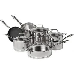 Best Pirce ❤️ Cuisinart Professional Series Stainless 11-Piece Cookware Set ????