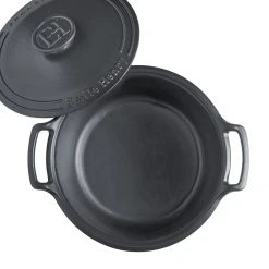 New ???? Emile Henry 6-Quart Sublime Stewpot | Graphite ???? 10 New ???? Emile Henry 6-Quart Sublime Stewpot | Graphite ???? -Le Creuset Shop 734760 sublime dutch oven top open