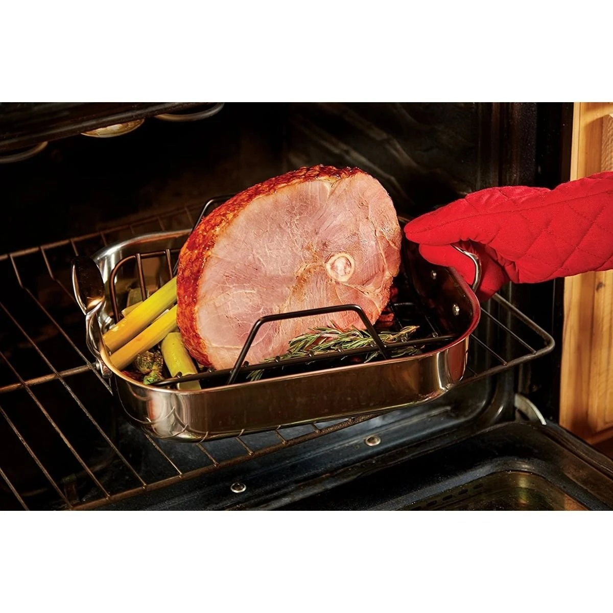 Top 10 ???? All-Clad Stainless Steel Roaster With Rack | Small - 14" X 11" ❤️ 4 Top 10 ???? All-Clad Stainless Steel Roaster With Rack | Small - 14" X 11" ❤️ - Image 2