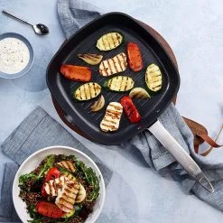 Outlet ???? Zyliss Ultimate Pro Grill Pan | 10" ???? -Le Creuset Shop 91qsg3ab3as. ac sl1500