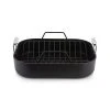 Best Sale ???? All-Clad HA1 Hard Anodized Nonstick Roaster & Rack | 13.6" X 16" ???? -Le Creuset Shop all clad ha1 roaster with rack 1