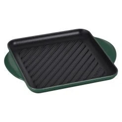 Hot Sale ???? Le Creuset 9.5" Square Signature Enameled Cast Iron Grill Pan | Artichaut ????