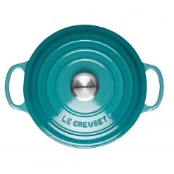 Outlet ???? Le Creuset 2.25 Qt. Signature Enameled Cast Iron Braiser With Stainless Steel Knob | Caribbean Blue ???? 10 Outlet ???? Le Creuset 2.25 Qt. Signature Enameled Cast Iron Braiser With Stainless Steel Knob | Caribbean Blue ???? -Le Creuset Shop carmain3