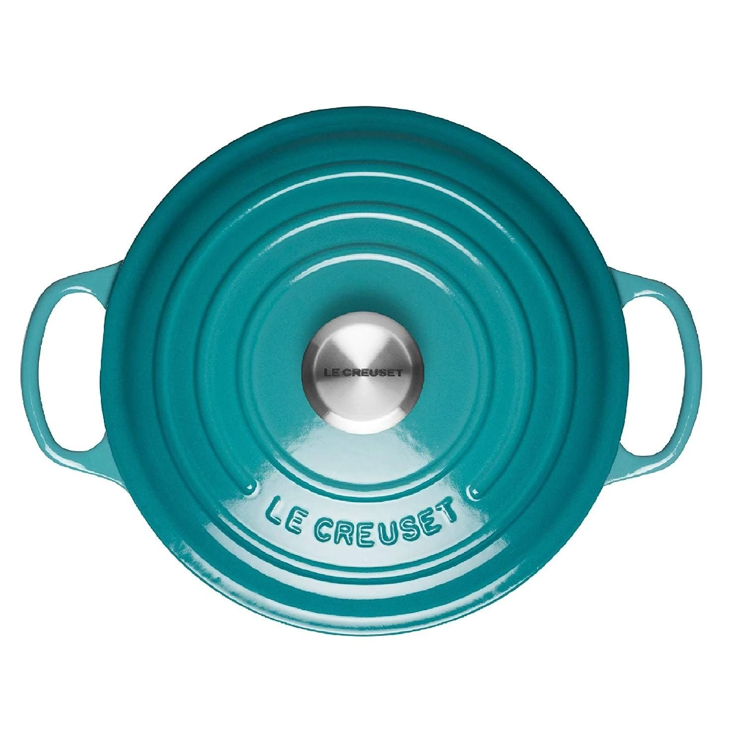 Outlet ???? Le Creuset 2.25 Qt. Signature Enameled Cast Iron Braiser With Stainless Steel Knob | Caribbean Blue ???? 5 Outlet ???? Le Creuset 2.25 Qt. Signature Enameled Cast Iron Braiser With Stainless Steel Knob | Caribbean Blue ???? - Image 3