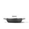 Budget ???? SMEG 4 Qt. Nonstick Deep Pan With Lid | Black ???? 2 Budget ???? SMEG 4 Qt. Nonstick Deep Pan With Lid | Black ???? -Le Creuset Shop ckfd2811blm