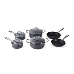 Cheapest ⌛ Cuisipro Hard Anodized Cookware Set | 10-Piece ????