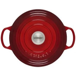 Budget ???? Le Creuset 5.25 Qt. Signature Deep Oven | Cerise ???? -Le Creuset Shop do cerise 4