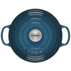 Budget ???? Le Creuset 5.25 Qt. Signature Deep Oven | Deep Teal ???? -Le Creuset Shop do deep teal 2 copy