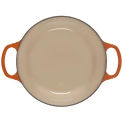 Coupon ???? Le Creuset 5.25 Qt. Signature Deep Oven | Flame ???? -Le Creuset Shop do flame 2