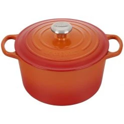 Coupon ???? Le Creuset 5.25 Qt. Signature Deep Oven | Flame ????