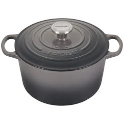 Outlet ???? Le Creuset 5.25 Qt. Signature Deep Oven | Oyster ✔️