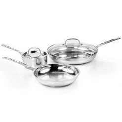 Cheapest ???? Cuisinart Chef's Classic Stainless Steel Cookware Set | 5-piece ????
